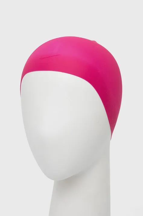 Plavecká čiapka Nike ružová farba