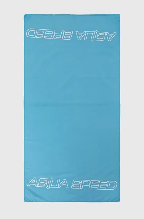 Aqua Speed ręcznik Dry Flat kolor niebieski