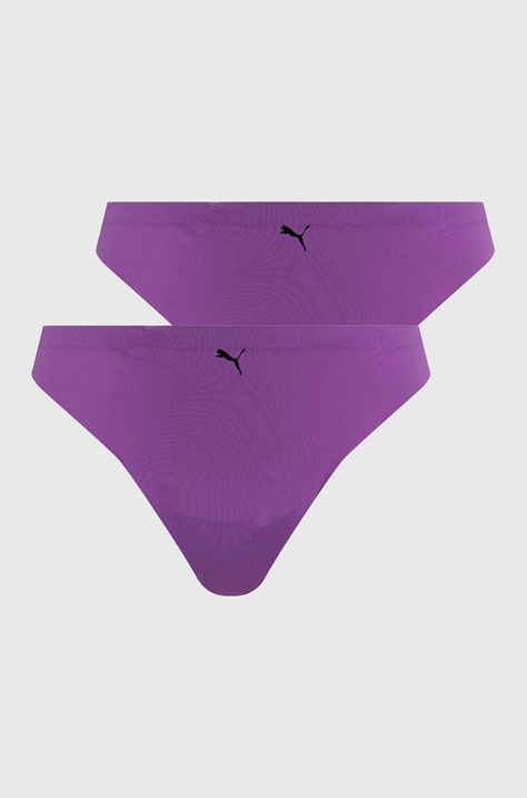 Tanga Puma 2-pack černá barva, 935022