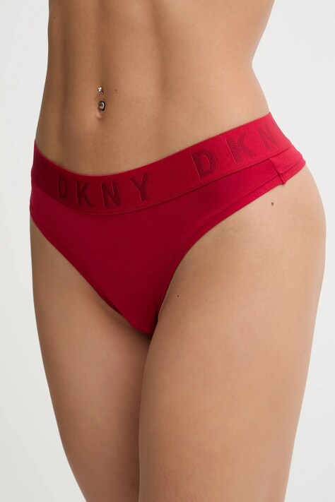 Dkny stringi kolor czerwony DK4529