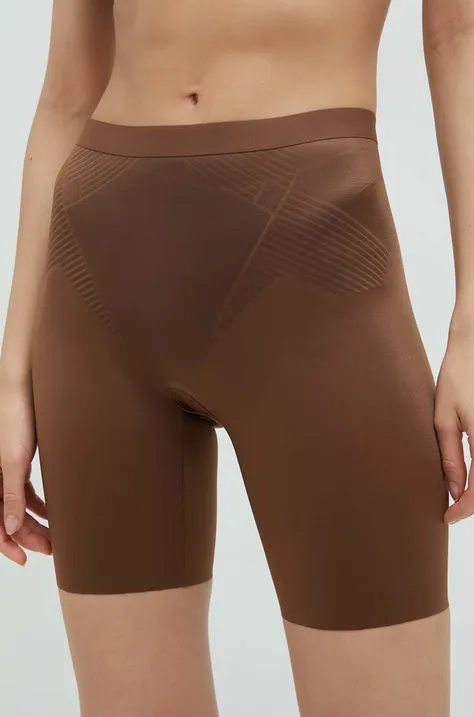 Kratke hlače za oblikovanje postave Spanx ženski, bež barva