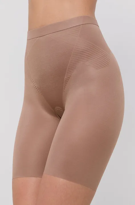 Kratke hlače za oblikovanje postave Spanx ženski, bež barva