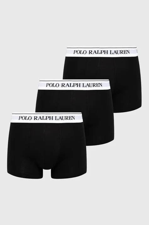 Polo Ralph Lauren Bokserki (3-pack) 714830299008 męskie kolor czarny