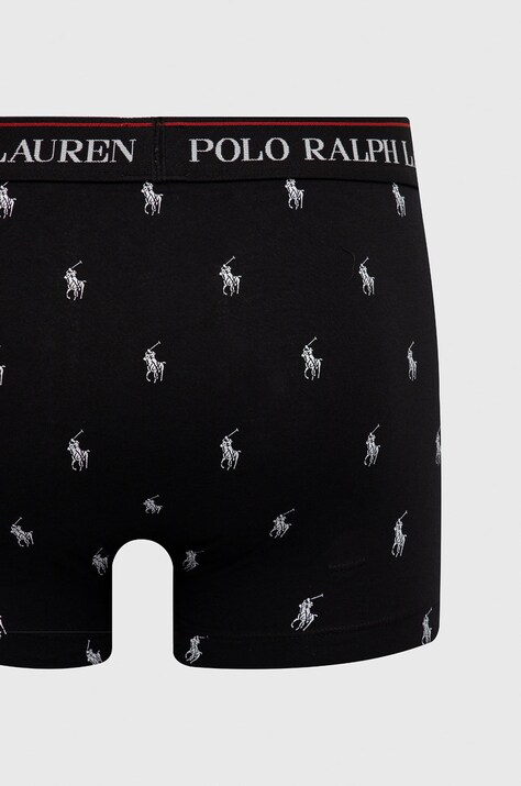 Боксери Polo Ralph Lauren (3-pack) — SS21-BIM03I, чорний — фото 3