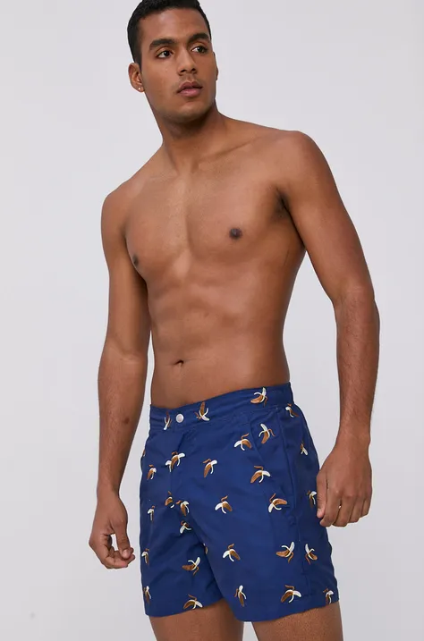 Kratke hlače za kupanje OAS boja: tamno plava