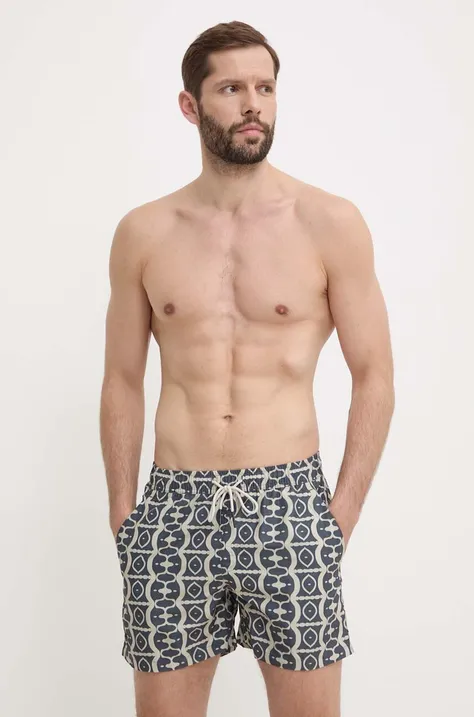 Kratke hlače za kupanje OAS boja: siva