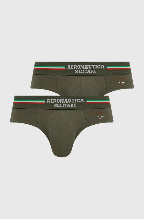 Aeronautica Militare alsónadrág (2-pack) zöld, férfi