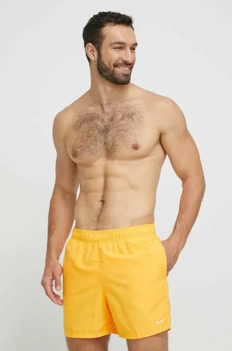 Kratke hlače za kupanje Nike boja: narančasta
