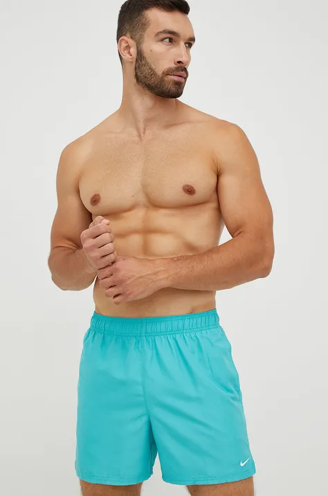 Kratke hlače za kupanje Nike boja: tirkizna