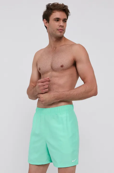 Kratke hlače za kupanje Nike boja: zelena