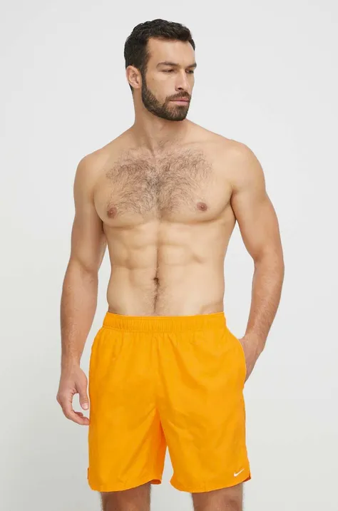 Kopalne kratke hlače Nike rumena barva