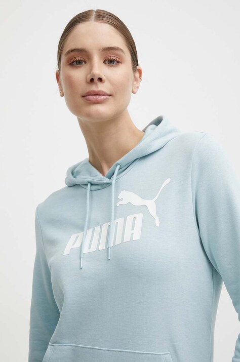 Кофта Puma — SS21-BLD03R, блакитний — фото 4