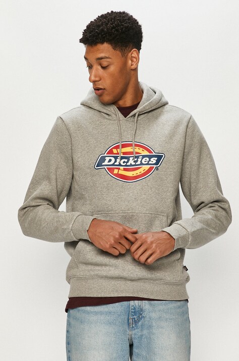 Dickies bluză bărbați, culoarea gri, cu imprimeu DK0A4XCBGYM-GREYMELANG