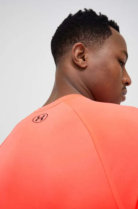 Majica dugih rukava za trening Under Armour Tech 2.0 boja: narančasta, glatki model