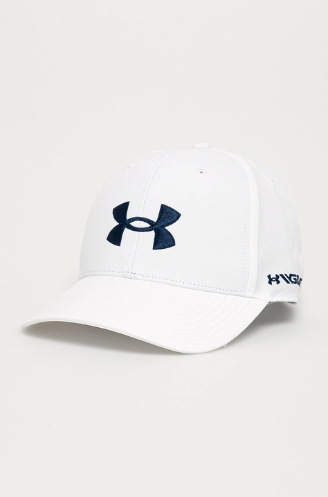 Кепка Under Armour 1361547 цвет белый с аппликацией