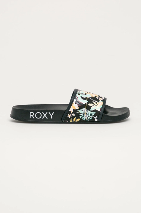 Pantofle Roxy Slippy dámské, černá barva, ARJL100909