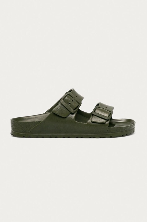 Birkenstock klapki Arizona Eva damskie kolor zielony 1019152
