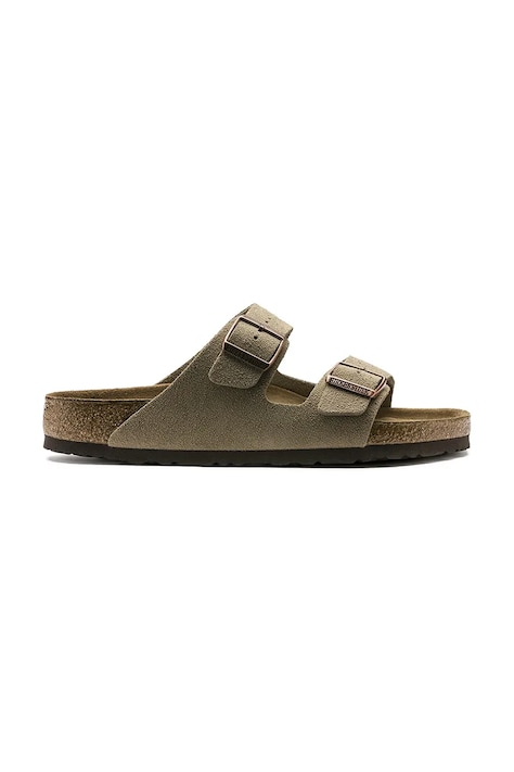 Semišové pantofle Birkenstock Arizona 951303-Taupe