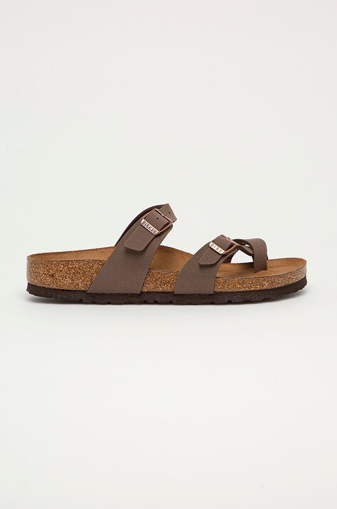 Pantofle Birkenstock Mayari dámské, hnědá barva, 71063