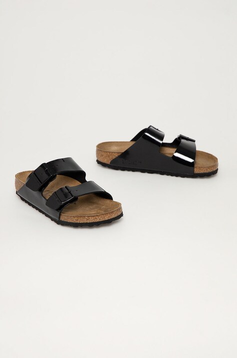 Шльопанці Birkenstock Arizona — SS21-KLD05U, чорний — фото 2