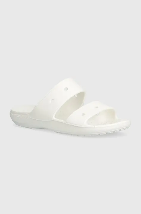 Šľapky Crocs Classic Crocs Sandal biela farba, 206761