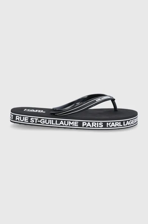 Karl Lagerfeld flip-flop fekete, férfi