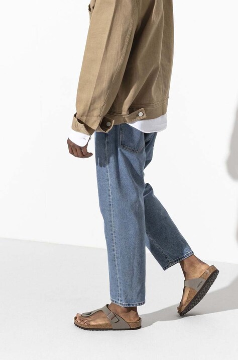 В'єтнамки Birkenstock Gizeh — SS21-KLU008, сірий — фото 8