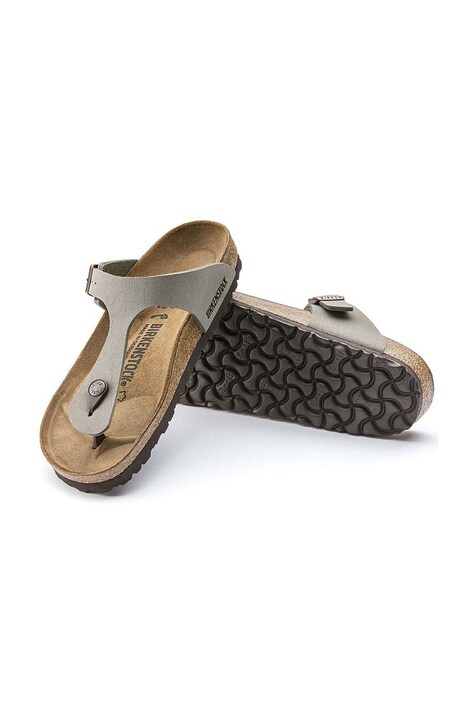 В'єтнамки Birkenstock Gizeh — SS21-KLU008, сірий — фото 6