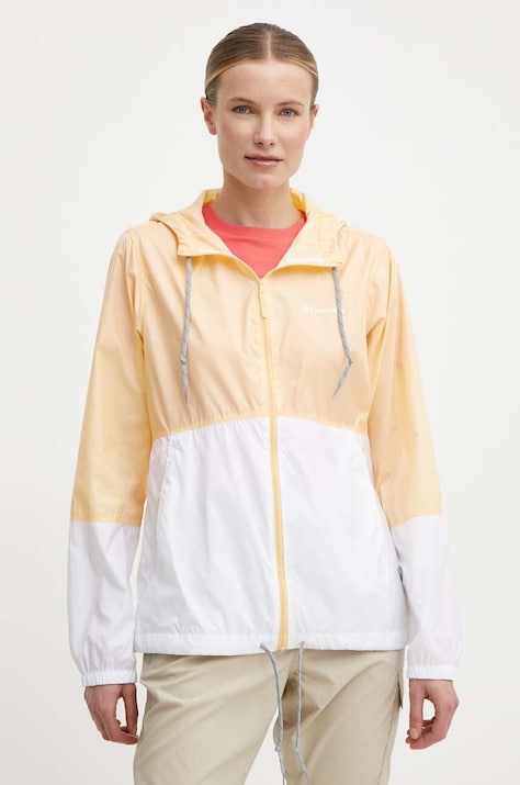 Columbia giacca antivento Flash Forward colore giallo 1585911
