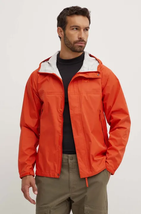 Vodoodporna jakna Helly Hansen Loke moška, oranžna barva