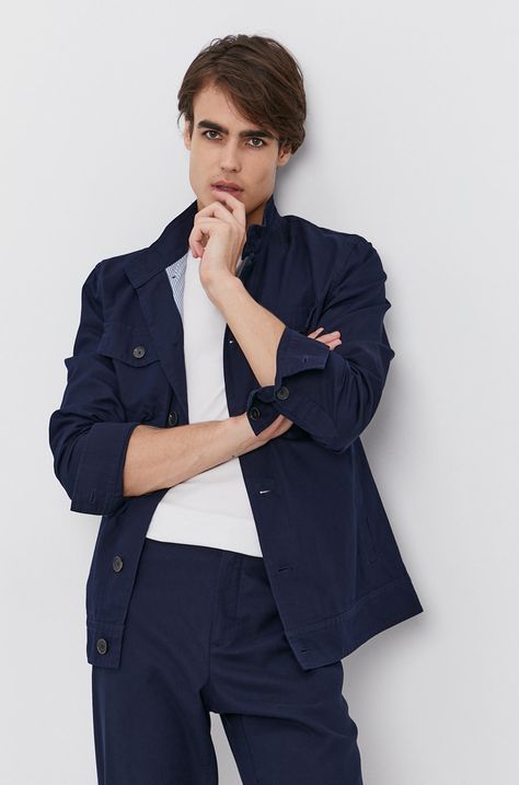 Куртка Sisley мужская цвет синий переходная