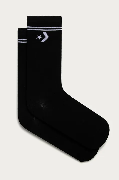 Чорапи Converse в черно