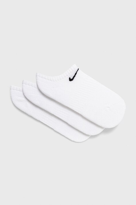 Nike Skarpetki (3-pack) damskie kolor biały