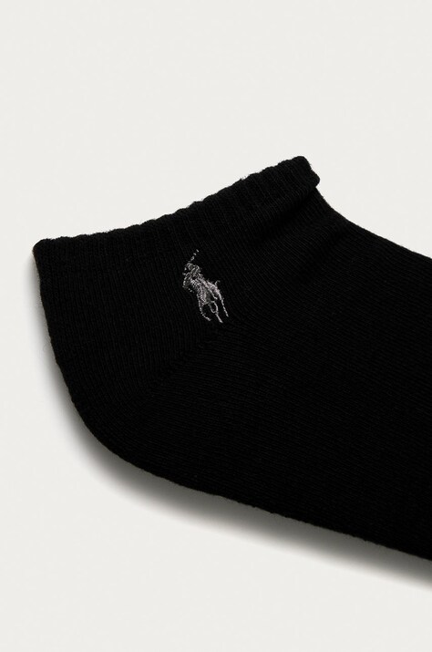 Polo Ralph Lauren - Шкарпетки (6-pack) — SS21-LGM00E, чорний — фото 3