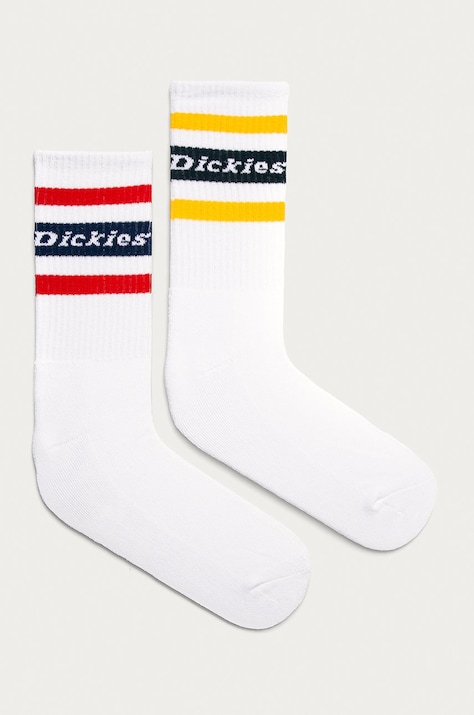 Ponožky Dickies DK0A4XDKWHX-WHITE, biela farba