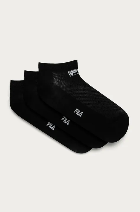 Κάλτσες Fila χρώμα: μαύρο
