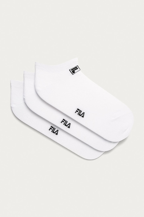 Чорапи Fila (3-pack) в бяло
