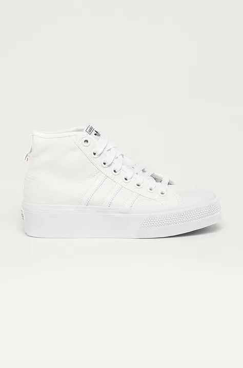 Πάνινα παπούτσια adidas Originals χρώμα: άσπρο