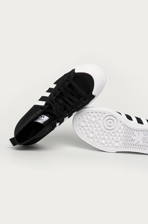 adidas Originals - Кеди Nizza Platform Mid — SS21-OBD06S, чорний — фото 4