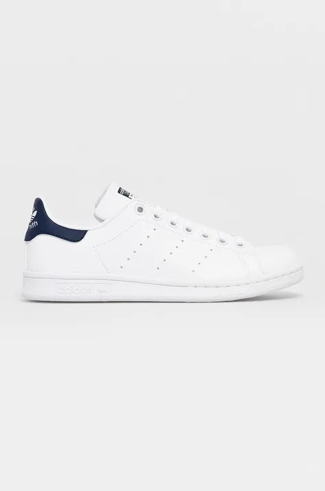 adidas Originals sneakers H68621 culoarea alb, cu toc plat H68621-WHT/DKBLU