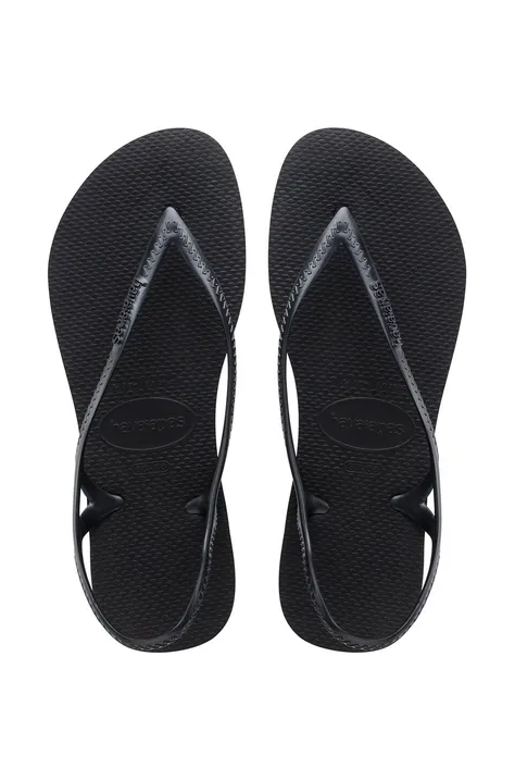 Sandály Havaianas dámské, černá barva