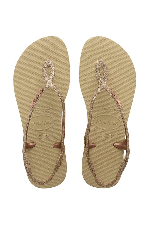 Сандалі Havaianas жіночі колір бежевий