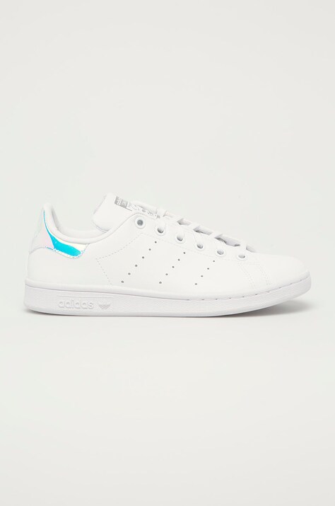 Дитячі черевики adidas Originals колір білий