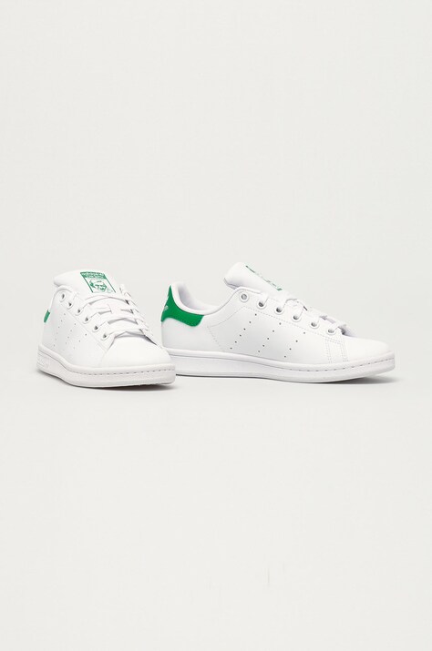 Дитячі черевики adidas Originals — SS21-OBK04G, білий — фото 2