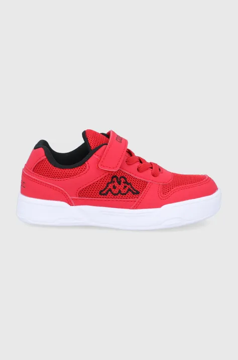 Detské topánky Kappa červená farba