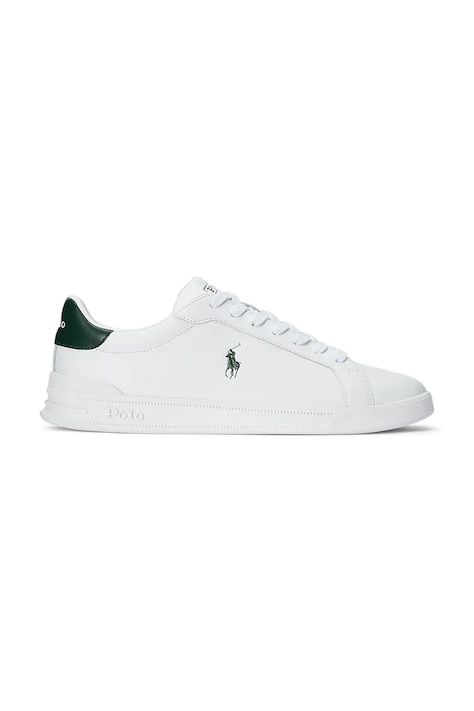 Kožne cipele Polo Ralph Lauren boja: bijela