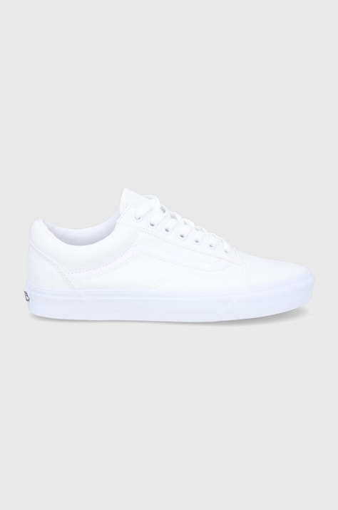 Πάνινα παπούτσια Vans ανδρικά, χρώμα: άσπρο