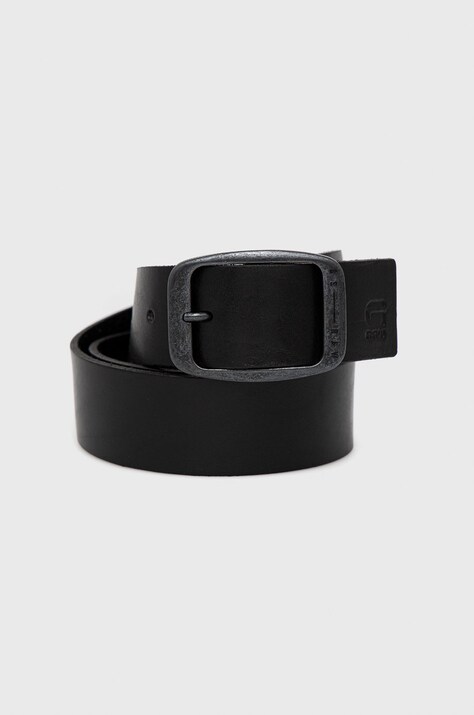 G-Star - Pasek skórzany  Mett D18743-C579