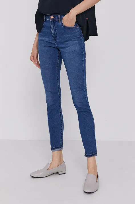 Wrangler Jeans Camellia femei, high waist