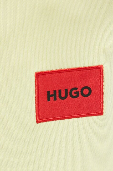 Штани HUGO — SS21-SPD08G, жовтий — фото 4